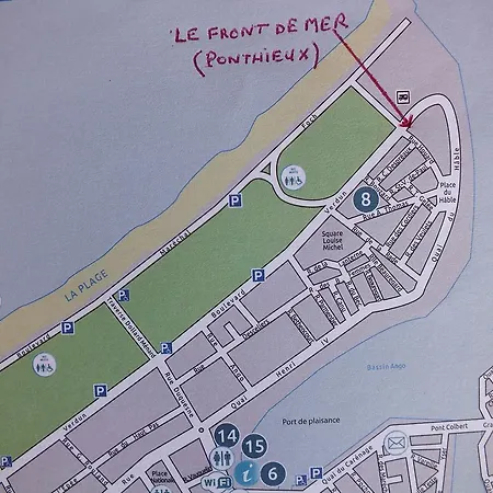 Le Front De Mer 아파트 디에프